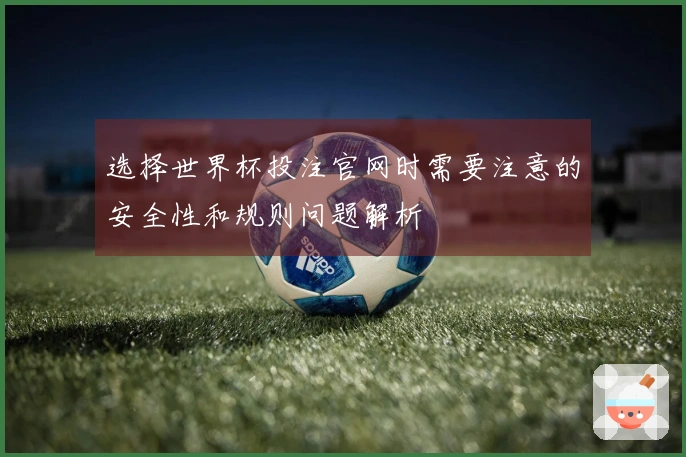 选择世界杯投注官网时需要注意的安全性和规则问题解析